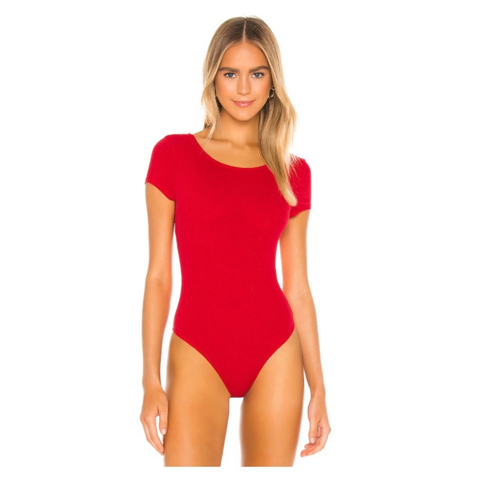 Superdown Kara Scoop Back Bodysuit
